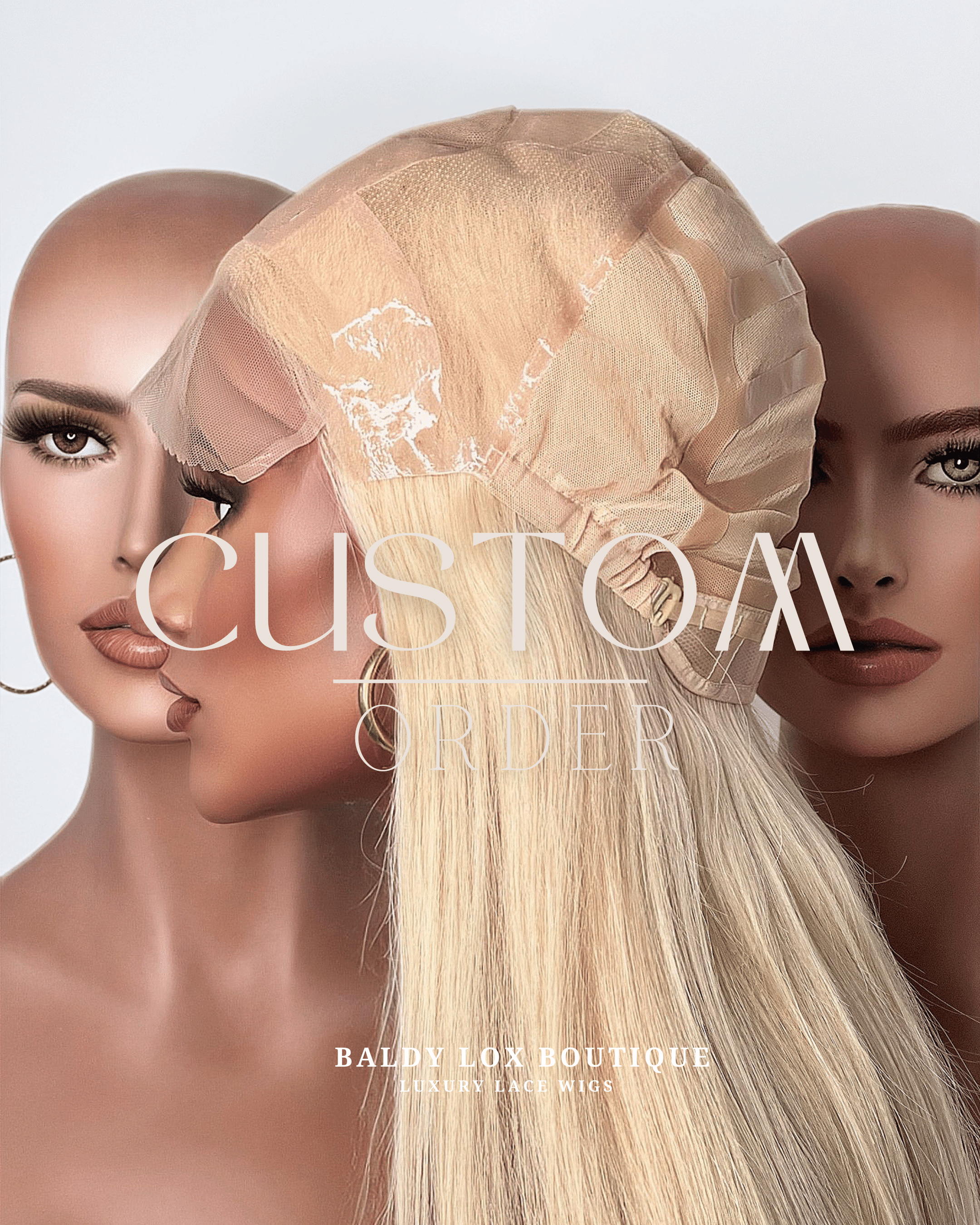 Custom human hair lace front wigs Clearance
